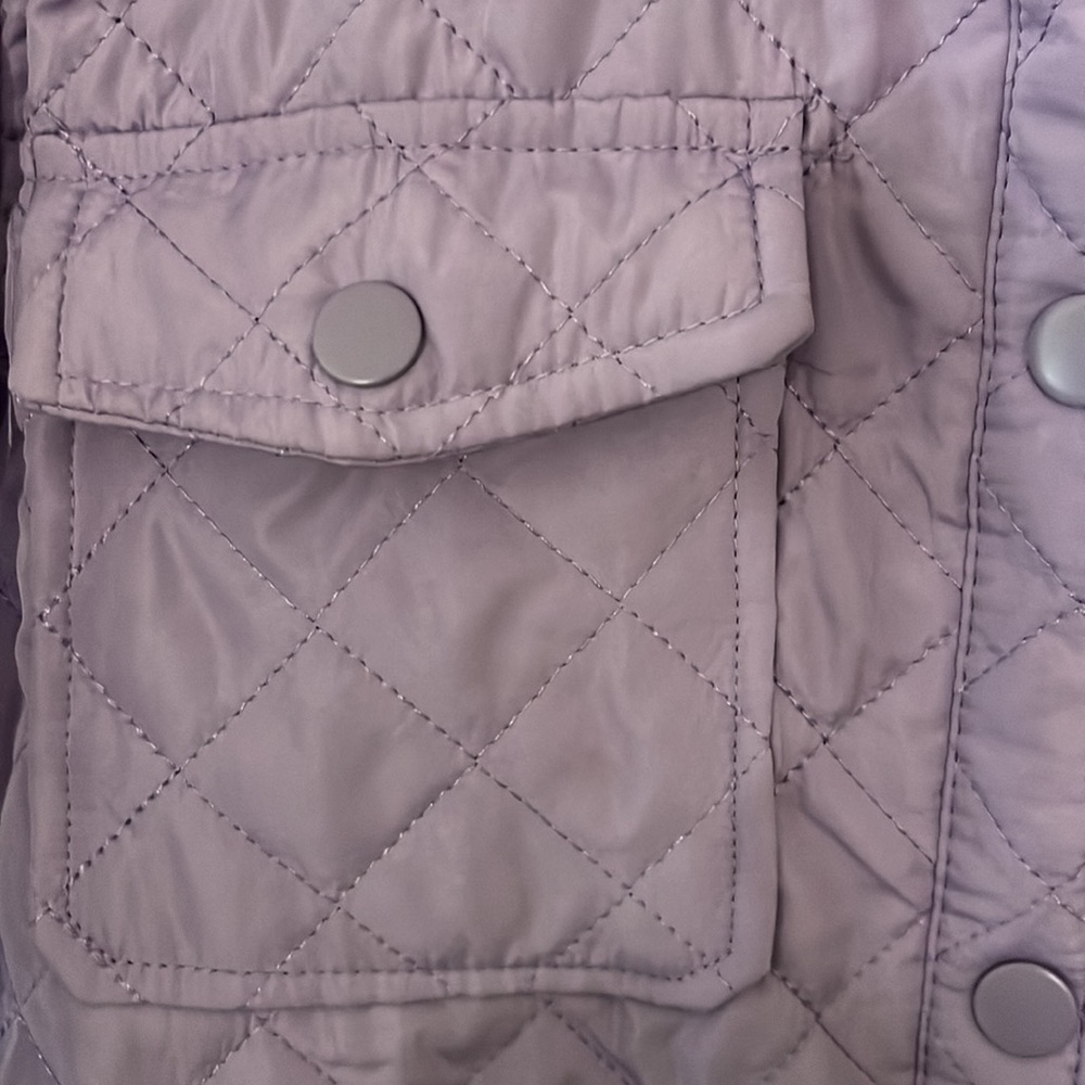 Quilted shacket button down - Picture 2 of 5